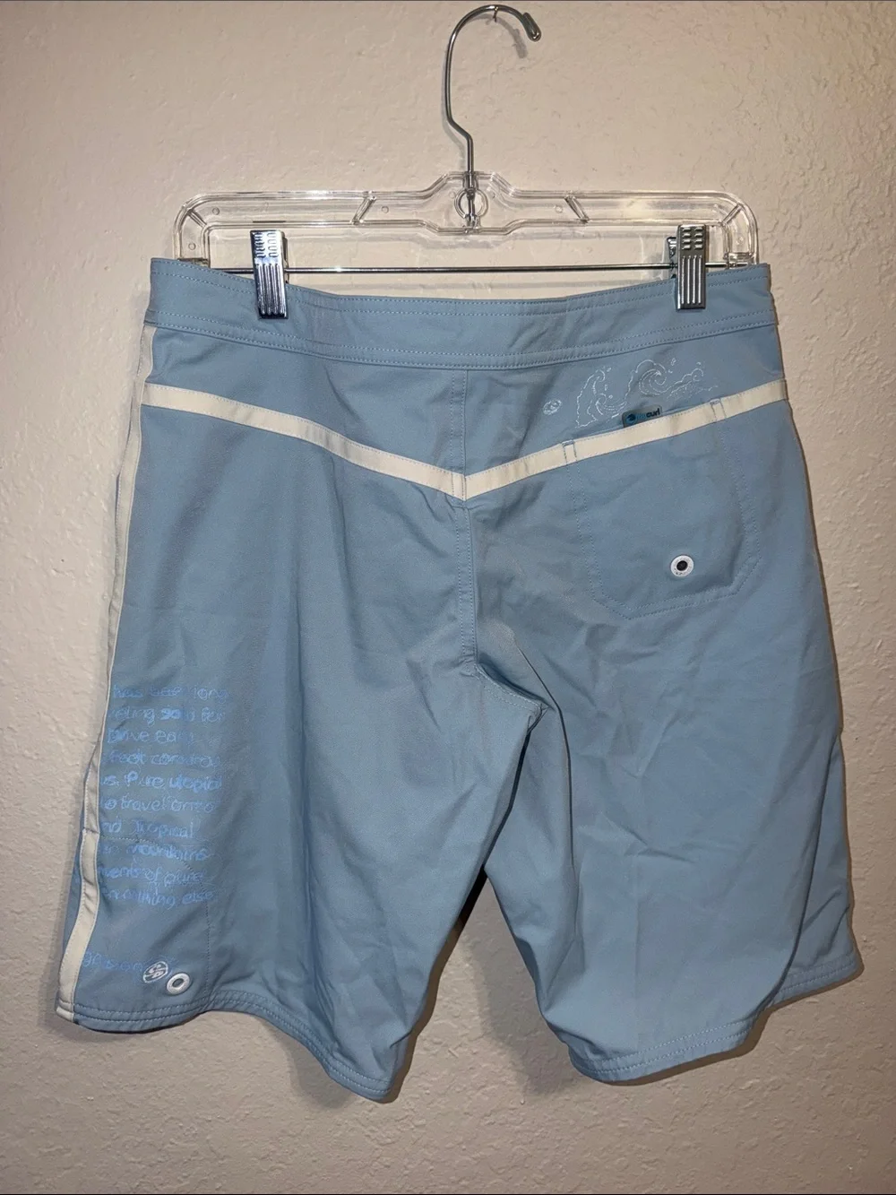 Ripcurl Board Shorts Swim Cruise Beach Vacation Hawaiian Tropical Pocket